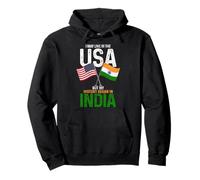 Indian American Mon histoire a commencé dans India Pride Vintage Sweat à Capuche