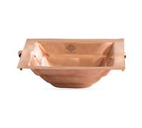 Indian Art Villa Cuivre Yagya Hawan Kund, Poojan Purpose, article religieux culturel indien (43,2 cm)