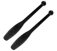 Indian Club, Indian Clubs, Macebell en plastique robuste de 0, 9 kg, barre d'entraînement lestée réutilisable de 16, 1 x 1, 6 pour l'entraînement force, la rééducation, améliore l'adhérence, 'entraî