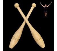 Indian clubbell Clubs Indiens Exercise Weight Club Bells Entraîneur De Force De L’épaule, Bois Clubs De Puissance Équipement D’entraînement, Noël / Cadeau D’anniversaire Pour Les Amis(Size:1.65lbs/750