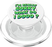 Indian Funny Viral Quote - Je suis Vraiment désolé PopSockets PopGrip pour MagSafe