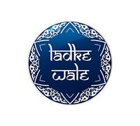 Indian Ladke Wale Lot de 15 badges avec épingle à nourrice - Accessoires idéaux pour mariage, Sangeet, enterrement de vie de jeune fille, photomaton - Peuvent être portés sur des vêtements ou