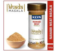 Indian Pure Delicious Keya Khada Masala - Nawabi Meat Khada Masala: Pre-Roasted Coarse Ground Whole Spice Mix, 100 g