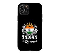 Indian Queen India Flag Proud Indian Woman Coque pour iPhone 11 Pro
