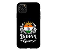 Indian Queen India Flag Proud Indian Woman Coque pour iPhone 11 Pro Max