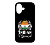Indian Queen India Flag Proud Indian Woman Coque pour iPhone 17