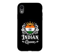 Indian Queen India Flag Proud Indian Woman Coque pour iPhone XR