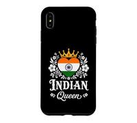 Indian Queen India Flag Proud Indian Woman Coque pour iPhone XS Max