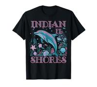 Indian Shares FL Dauphin Coloré Plage SOUVENIR T-Shirt