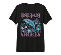 Indian Shares FL Dauphin Coloré Plage Souvenir T-Shirt Haut de Gamme