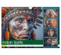 Indian Spirits (Wandkalender 2026 DIN A4 quer), CALVENDO Monatskalender: Lassen Sie sich jeden Monat aufs Neue von der Schönheit und dem spirituellen ... und Bildern dieses einzigartigen Kalenders.