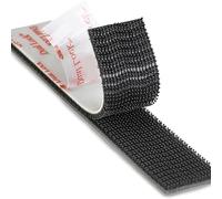 INDIAN STORE 24 fait avec 3 M SJ3550 Dual Lock Noir Bande Auto-Adhésive Extra Forte Flexible Pression Verrouillage Adhésif Étanche (25 mm x 3 mètres)
