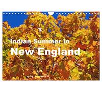 Indian Summer in New England (Wandkalender 2026 DIN A4 quer), CALVENDO Monatskalender: Indian Summer: Wenn die Bäume sich verfärben und dieses ganz besondere Licht die New England Staaten beleuchtet.