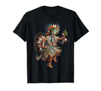 Indian Tribe Coiffe à Plumes Indiennes T-Shirt