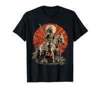 Indian Tribe Horse Ride Warrior Indian Chief Indien T-Shirt