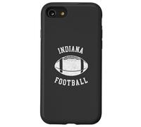 Indiana Football Distressed Vintage 80's Throwback Classic Coque pour iPhone SE (2020) / 7/8