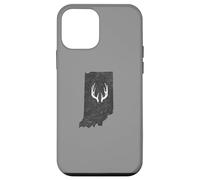 Indiana in Deer Hunting Shed Antlers Design Coque pour iPhone 12 Mini