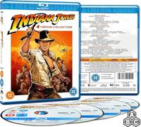 Indiana Jones: 4-Movie Collection (Bonus Features) [1981-2008] [5-Disc Set] [Blu-ray] [Region Free]