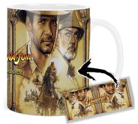 Indiana Jones And The Last Crusade Harrison Ford Sean Connery Tasse Ceramique Mug