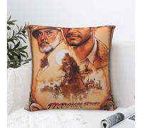 Indiana Jones And The Last Crusade Taie d'oreiller Coussin confortable Throw Pillow Sofa Coussins utilisés pour la maison, la chambre à coucher, le salon