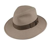 Indiana Jones Chapeau Fedora Safari en Coton Khaki M