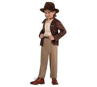 Indiana Jones Costume pour enfant, Marron, Chica