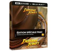 Indiana Jones et le Cadran de la Destinée Édition Collector Limitée Spéciale Fnac Steelbook Blu-ray 4K Ultra HD