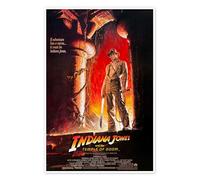 Indiana Jones et le Temple maudit (anglais) I Poster 14 x 21 cm Tableaux Décoration murale