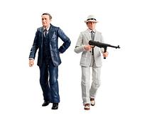 Indiana Jones et Les aventuriers de l'arche Perdue, Figurines Marcus Brody et René Belloq (Ark Showdown) Adventure Series de 15 cm