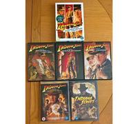 Indiana Jones: L'intégrale 5 Films - Raiders, Temple, Crusade - Coffret Dvd