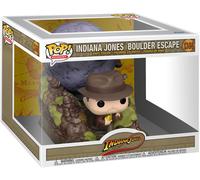 Indiana Jones Pack 2 Pop Moment! Vinyl Figurines Boulder Scn 9 Cm