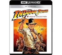 Indiana Jones Quadrology 4K - 4-Disc Set ( Raiders of the Lost Ark / Indiana Jones and the Temple of Doom / Indiana Jones and the Last Crusade / Indiana Jones and the Kingdom of the Crystal (Blu-