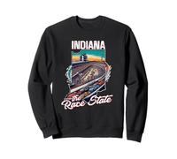 Indiana « the Race State » s Motor Race S Track Side Sweatshirt