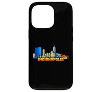 Indianapolis 8-Bit Rétro Arcade Vidéo Gamer Style Gaming 80s Coque pour iPhone 13 Pro