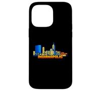 Indianapolis 8-Bit Rétro Arcade Vidéo Gamer Style Gaming 80s Coque pour iPhone 14 Pro Max