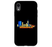 Indianapolis 8-Bit Rétro Arcade Vidéo Gamer Style Gaming 80s Coque pour iPhone XR