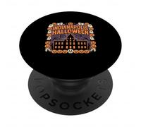Indianapolis Costume d'halloween Midwest Indiana Idée de Costume Facile PopSockets PopGrip Adhésif