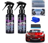 Indicatek High Protection Fast Nano Ceramic Coating Spray,Automotive Ceramic Coating Spray,Multi-Functional Coating Renewal Agent,Cars Nano Ceramic Paint Spray (2)