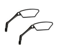 Indicatespoint Bike Mirrors, Electric Bike Mirrors 360 Degree Adjustable & Retractable, With Scratch Resistant Shatterproof HD Glass Lens For Mountain Bikes, E-Bikes (Right2)