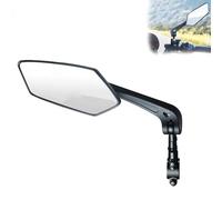 Indicatespoint Bike Mirrors, Indicatespoint Bike Mirrors 2 Pack,Adjustable360° Rotatable Handlebar Rearviewmirror with Shatterproof Scratch,Suitable for bicycle rearview mirror (Left side)