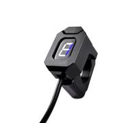 Indicateur 6 Vitesses Pour CB500F 2013-2019 1 À 6 Niveaux Indicateur Changement Vitesse Accessoires Mise À Niveau Compteur De Vitesse Numérique LCD Pour Moto(Fixed Ring Blue)