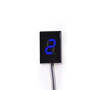 Indicateur 6 Vitesses Pour CB500X 2013-2019 Indicateur De Vitesse De Moto LCD 1-6 Niveaux Pour Compteur De Vitesse Numérique Indicateur Changement Vitesse De Moto(Blue)