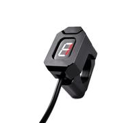 Indicateur 6 Vitesses Pour CBF600 2002 2003 2004 2005 2006 2007 2008 Moto LCD 1-6 Niveau Compteur Numérique Indicateur Changement Vitesse Accessoires Mise À Niveau(Fixed Ring Red)