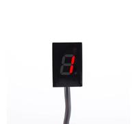 Indicateur 6 Vitesses Pour CBR1100XX Pour Blackbird 1996-2008 Indicateur De Vitesse De Moto 1-6 Compteur De Vitesse Numérique(Red)