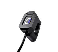 Indicateur 6 Vitesses Pour CBR954RR 2002 2003 Indicateur De Vitesse Moto Plug Play Niveau 1 À 6 Compteur Numérique Accessoires Pour Indicateur De Changement(Fixed Ring Blue)