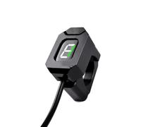 Indicateur 6 Vitesses Pour CBR954RR 2002 2003 Indicateur De Vitesse Moto Plug Play Niveau 1 À 6 Compteur Numérique Accessoires Pour Indicateur De Changement(Fixed Ring Green)