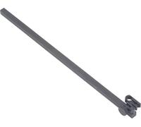 Indicateur à cadran rectangulaire à pince pivotante Support de jauge de hauteur Indicateur de test de barre Rallonge de tige Fixation 9x9x300mm