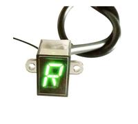 Indicateur Changement Vitesse Indicateur affichage 12V universel moto numérique LED levier de changement capteur
