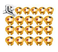 Indicateur Chaud/froid Pour Robinets, 20 Boutons Universels De Signes Chauds Et Froids, Boutons D'index De Poignée De Robinet De 8,8 Mm Avec Affichage De La Température, Étiquette D'eau Chaude/froide