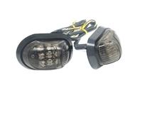 Indicateur Clignotants Moto Clignotant De Moto 12V 9 Clignotant LED Éclairage Goutte d'eau Indicateurs De Moto Clignotant Une Paire De Voyants Lumineux